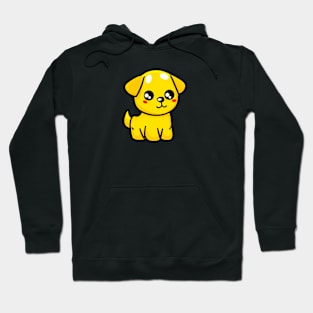 Kawaii Cute Yellow Puppy Hoodie